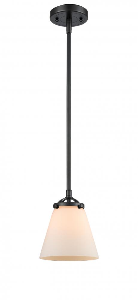 Cone - 1 Light - 6 inch - Oil Rubbed Bronze - Stem hung - Mini Pendant