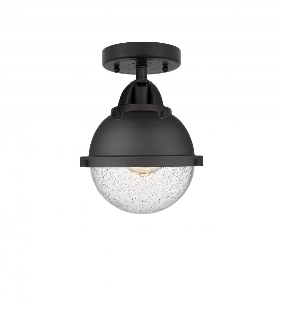 Hampden - 1 Light - 7 inch - Matte Black - Semi-Flush Mount