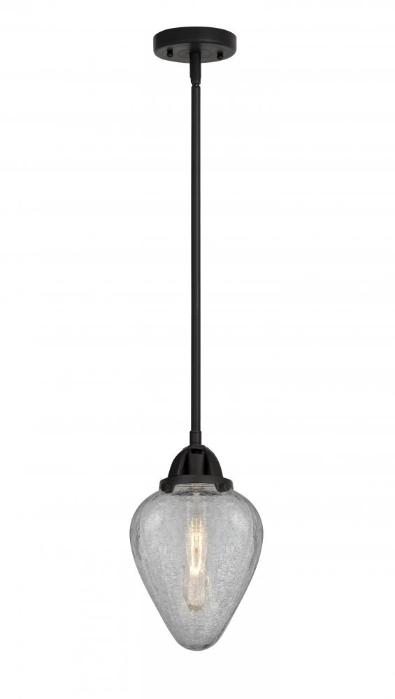 Geneseo - 1 Light - 7 inch - Matte Black - Stem hung - Mini Pendant