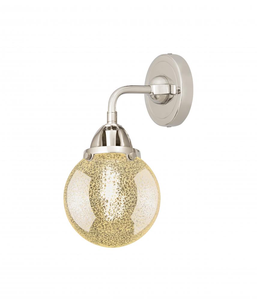 Beacon - 1 Light - 6 inch - Polished Nickel - Sconce