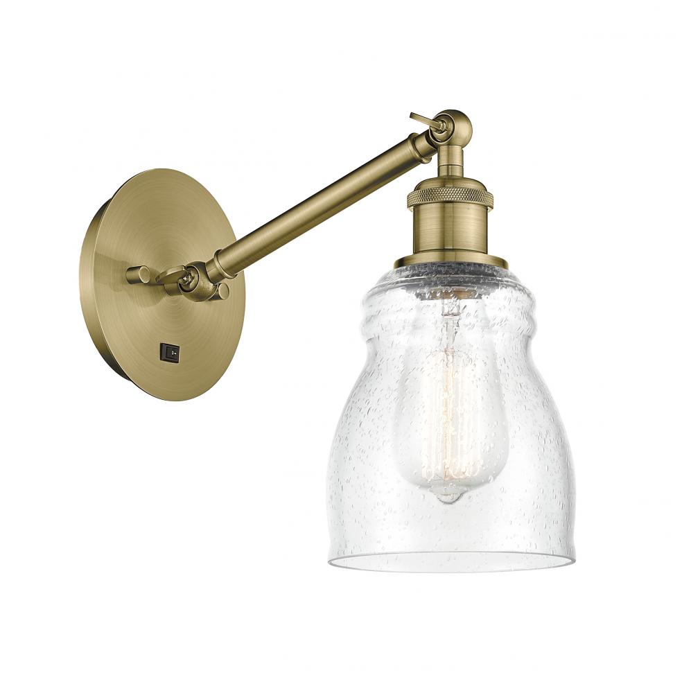 Ellery - 1 Light - 5 inch - Antique Brass - Adjustable Sconce