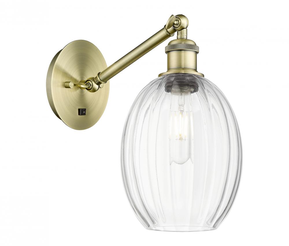 Preston Bulb - 1 Light - 6 inch - Antique Brass - Sconce
