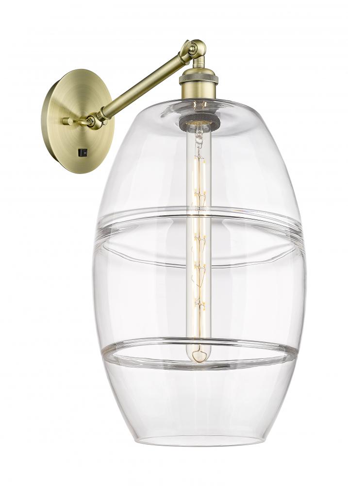 Vaz - 1 Light - 10 inch - Antique Brass - Adjustable - Sconce