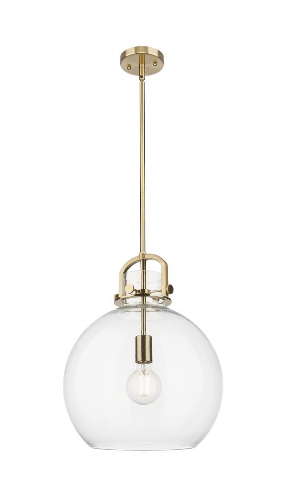 Newton Sphere - 1 Light - 14 inch - Champagne Bronze - Pendant