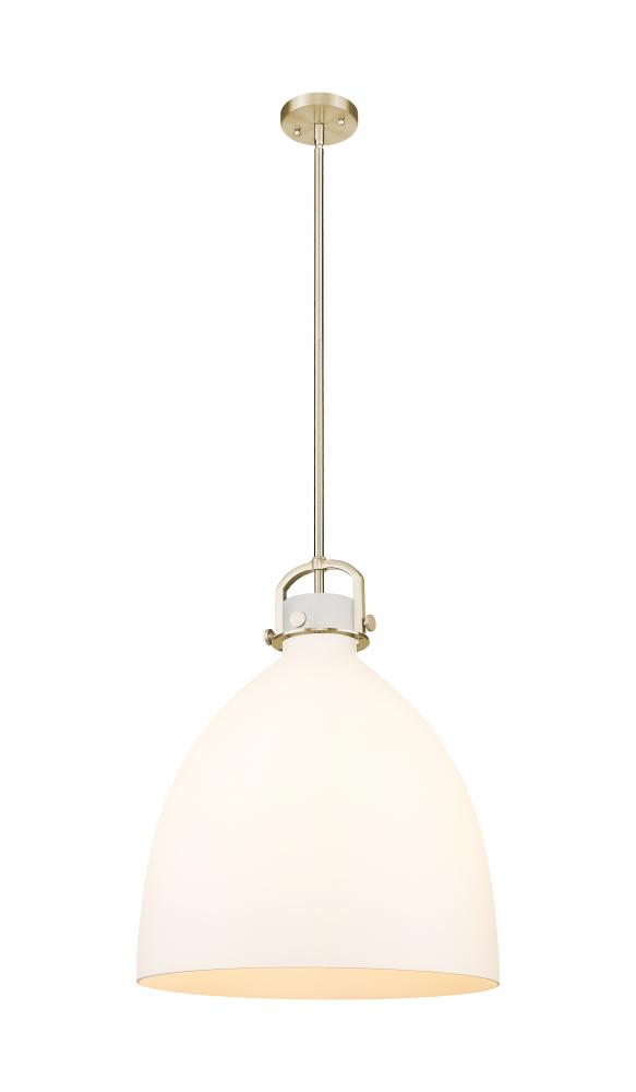 Newton Bell - 1 Light - 18 inch - Champagne Bronze - Pendant