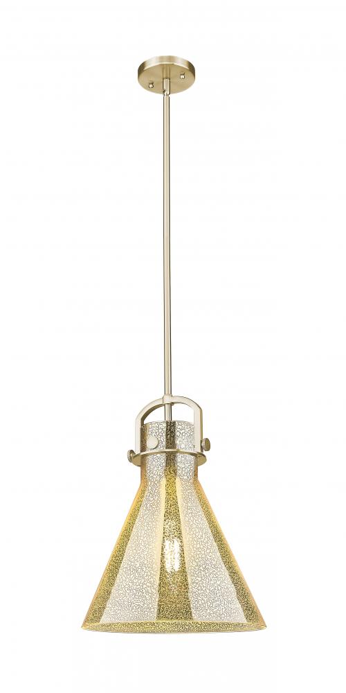Newton Cone - 1 Light - 12 inch - Champagne Bronze - Mini Pendant