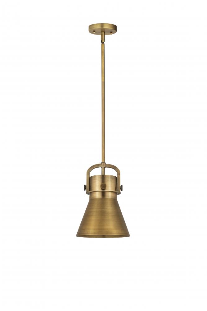 Newton Cone - 1 Light - 8 inch - Champagne Bronze - Mini Pendant