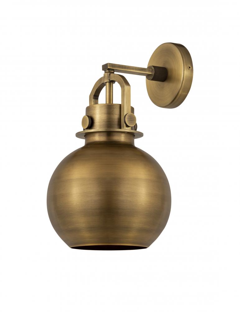 Newton Sphere - 1 Light - 8 inch - Champagne Bronze - Sconce