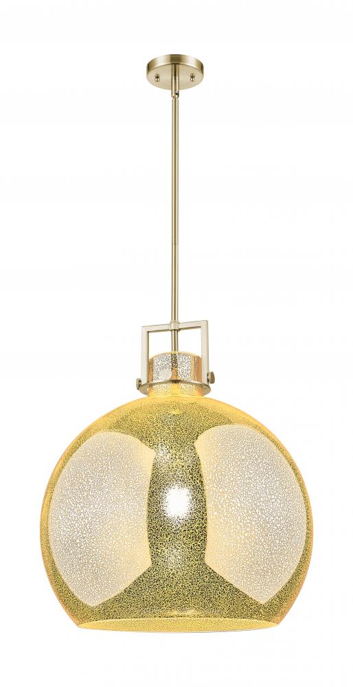 Newton Sphere - 1 Light - 18 inch - Champagne Bronze - Pendant