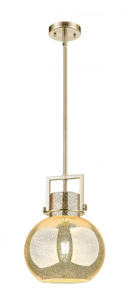 Newton Sphere - 1 Light - 10 inch - Champagne Bronze - Mini Pendant