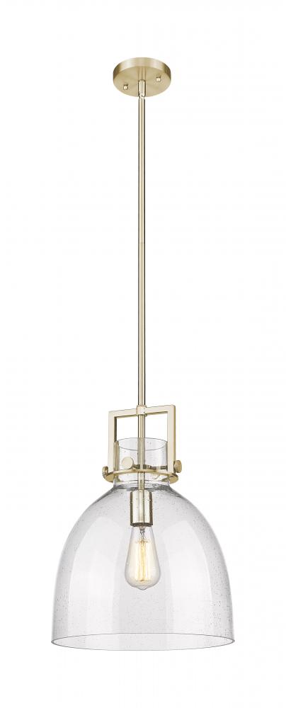 Newton Bell - 1 Light - 12 inch - Champagne Bronze - Mini Pendant