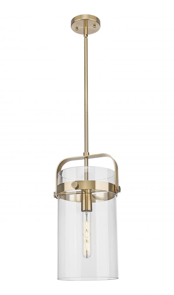 Pilaster - 1 Light - 8 inch Glass - Champagne Bronze - Pendant