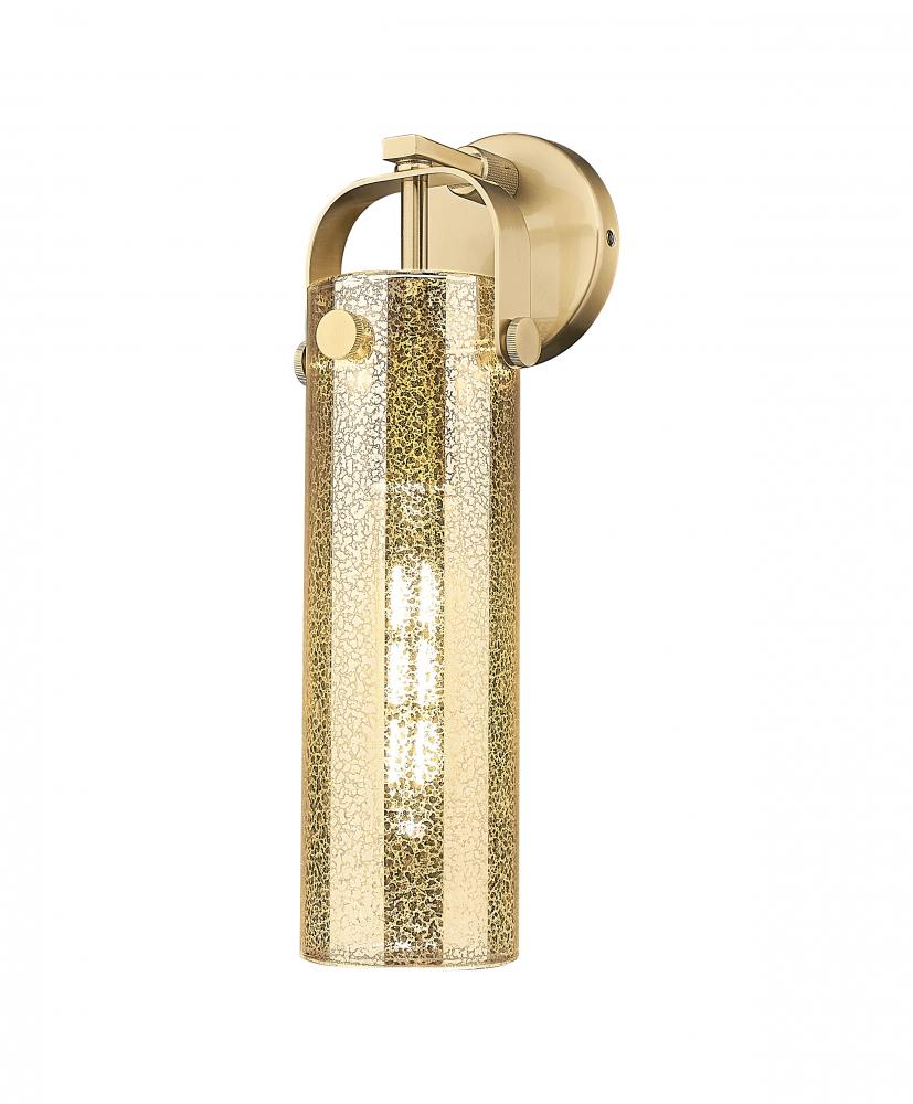 Pilaster - 1 Light - 4 inch Glass - Champagne Bronze - Sconce