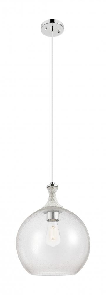 Astor - 1 Light - 12 inch - Polished Nickel - Cord hung - Mini Pendant