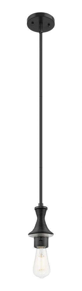 Astor - 1 Light - 3.5 inch - Matte Black - Mini Pendant