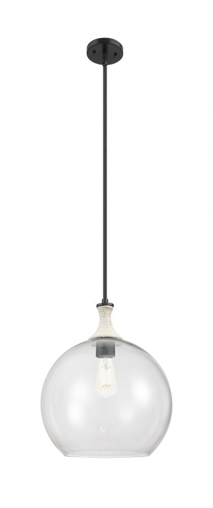 Astor - 1 Light - 14 inch - Matte Black - Pendant