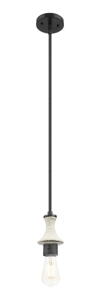 Astor - 1 Light - 3.5 inch - Matte Black - Mini Pendant