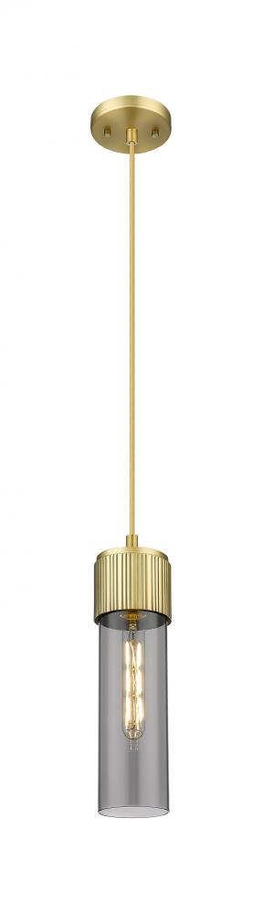 Bolivar - 1 Light - 5 inch - Brushed Brass - Pendant