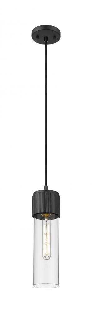 Bolivar - 1 Light - 5 inch - Matte Black - Pendant
