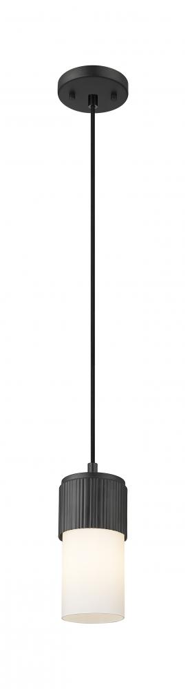 Bolivar - 1 Light - 5 inch - Matte Black - Pendant