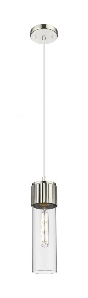 Bolivar - 1 Light - 5 inch - Polished Nickel - Pendant