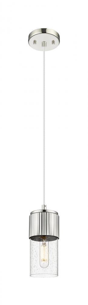Bolivar - 1 Light - 5 inch - Polished Nickel - Pendant