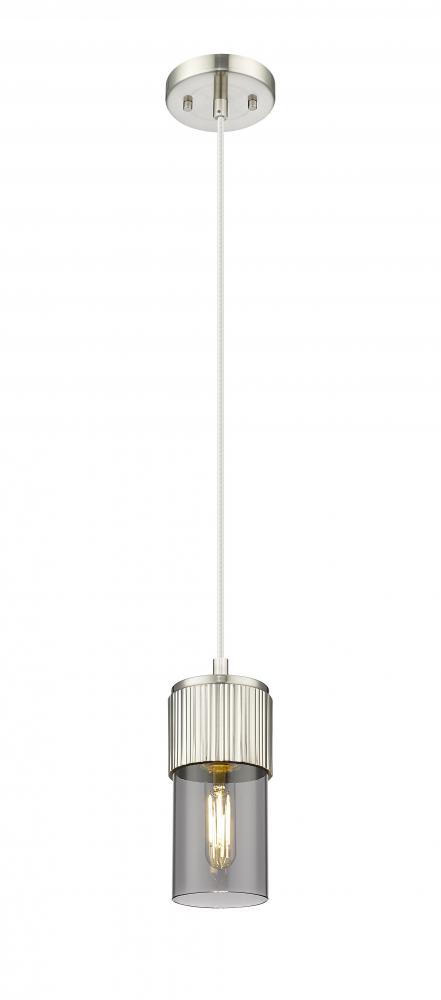 Bolivar - 1 Light - 5 inch - Satin Nickel - Pendant