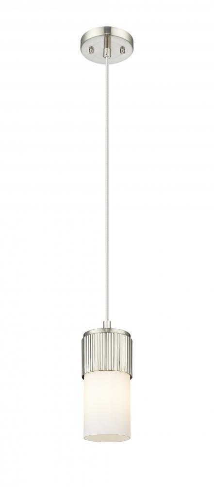 Bolivar - 1 Light - 5 inch - Satin Nickel - Pendant