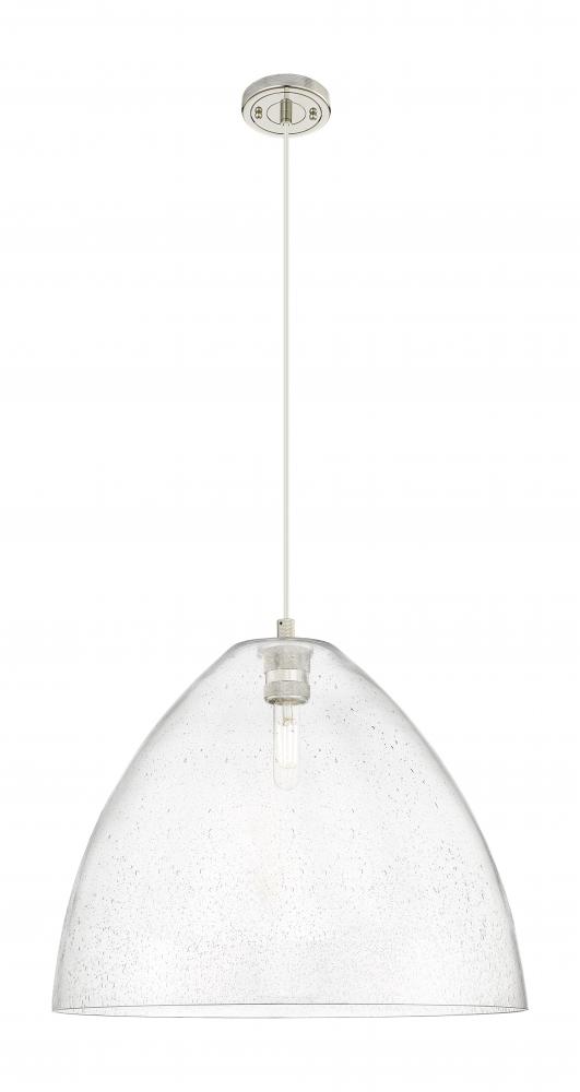 Crown Point - 1 Light - 16 inch - Polished Nickel - Pendant