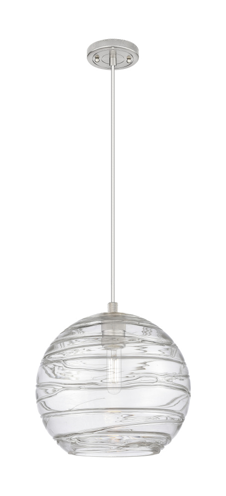 Crown Point - 1 Light - 10 inch - Satin Nickel - Pendant
