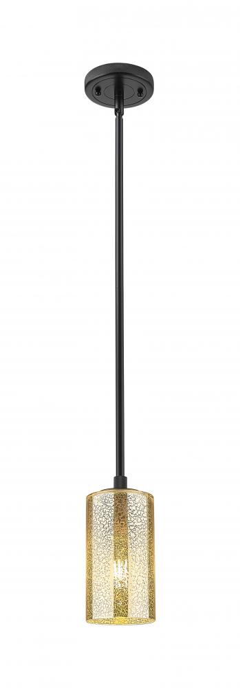 Crown Point - 1 Light - 5 inch - Matte Black - Pendant