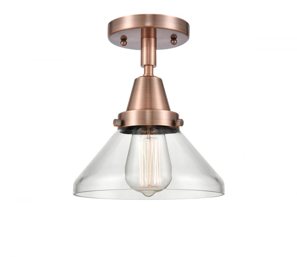 Caden - 1 Light - 8 inch - Antique Copper - Semi-Flush Mount