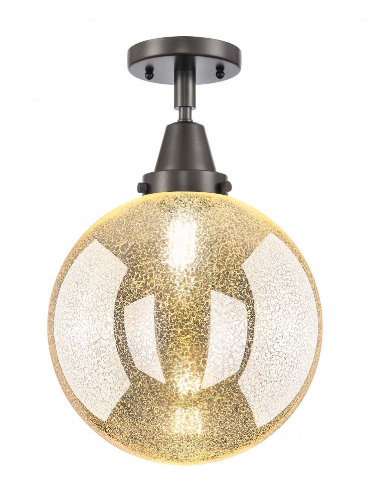 Beacon - 1 Light - 10 inch - Oil Rubbed Bronze - Semi-Flush Mount