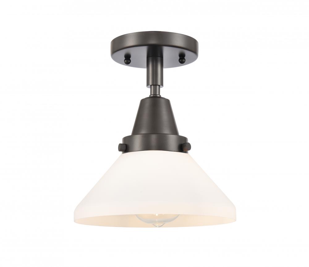 Caden - 1 Light - 8 inch - Oil Rubbed Bronze - Semi-Flush Mount