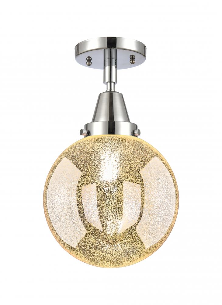 Beacon - 1 Light - 8 inch - Polished Chrome - Semi-Flush Mount