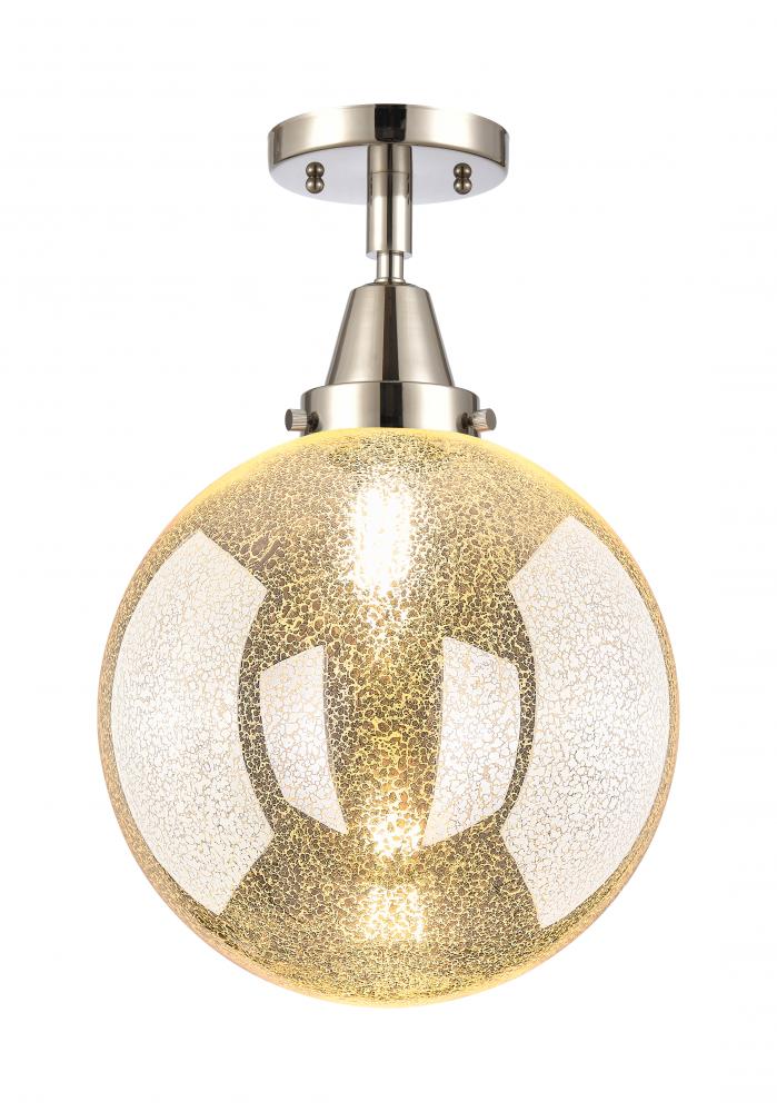 Beacon - 1 Light - 10 inch - Polished Nickel - Semi-Flush Mount