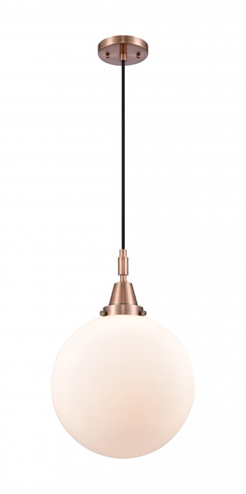 Beacon - 1 Light - 12 inch - Antique Copper - Mini Pendant