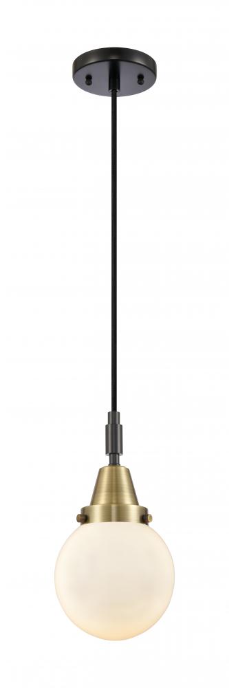 Beacon - 1 Light - 6 inch - Black Antique Brass - Mini Pendant