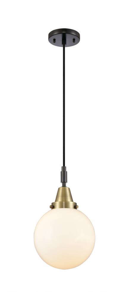 Beacon - 1 Light - 8 inch - Black Antique Brass - Mini Pendant