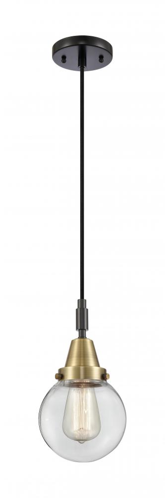 Beacon - 1 Light - 6 inch - Black Antique Brass - Mini Pendant