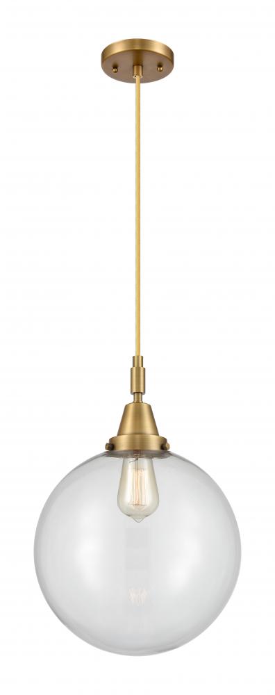 Beacon - 1 Light - 12 inch - Brushed Brass - Mini Pendant