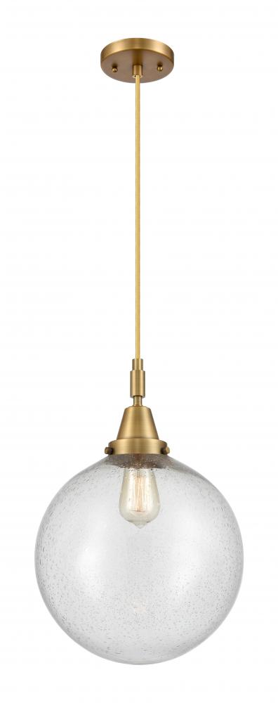 Beacon - 1 Light - 12 inch - Brushed Brass - Mini Pendant