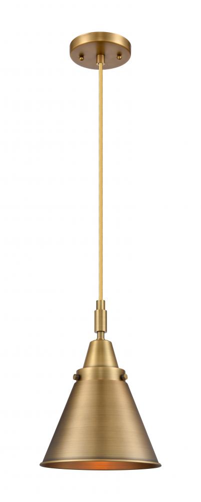 Appalachian - 1 Light - 8 inch - Brushed Brass - Mini Pendant