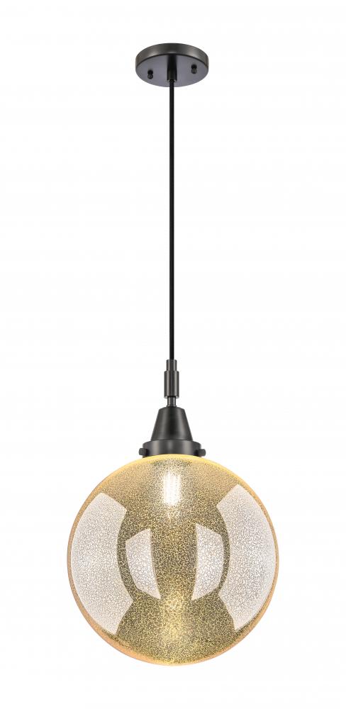 Beacon - 1 Light - 12 inch - Matte Black - Mini Pendant