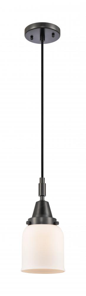 Bell - 1 Light - 5 inch - Matte Black - Mini Pendant