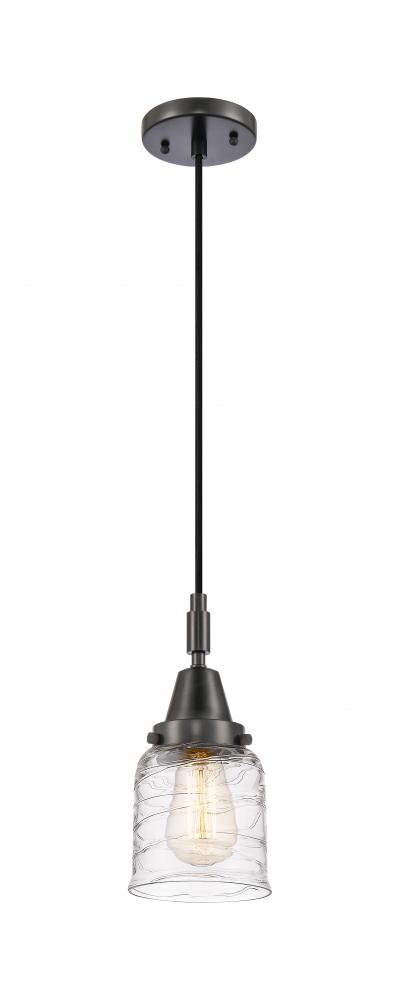 Bell - 1 Light - 5 inch - Matte Black - Mini Pendant