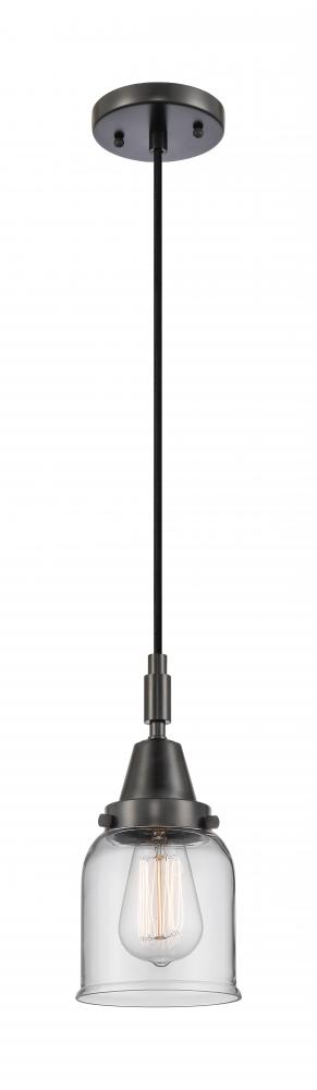 Bell - 1 Light - 5 inch - Matte Black - Mini Pendant