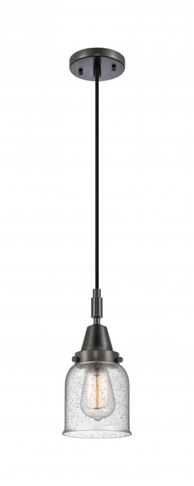 Bell - 1 Light - 5 inch - Matte Black - Mini Pendant