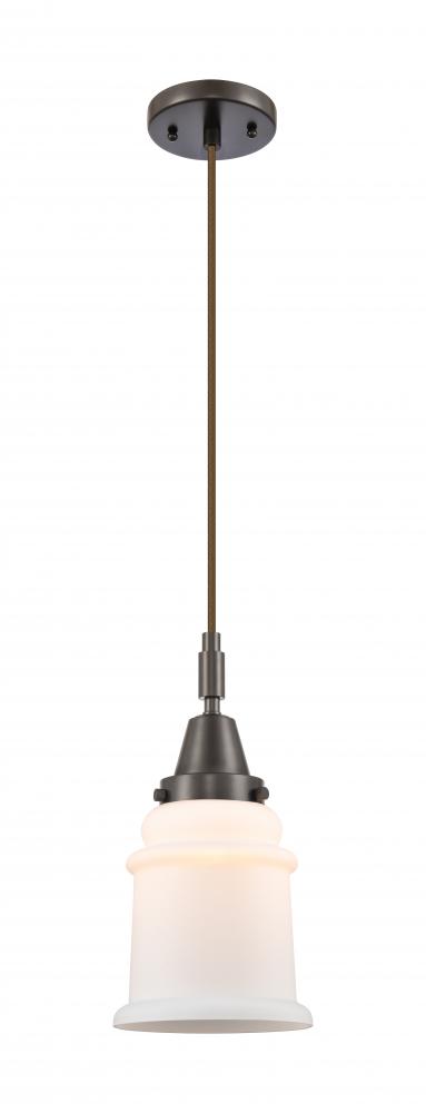 Canton - 1 Light - 7 inch - Oil Rubbed Bronze - Mini Pendant