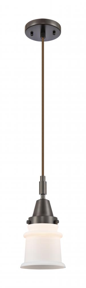 Canton - 1 Light - 7 inch - Oil Rubbed Bronze - Mini Pendant